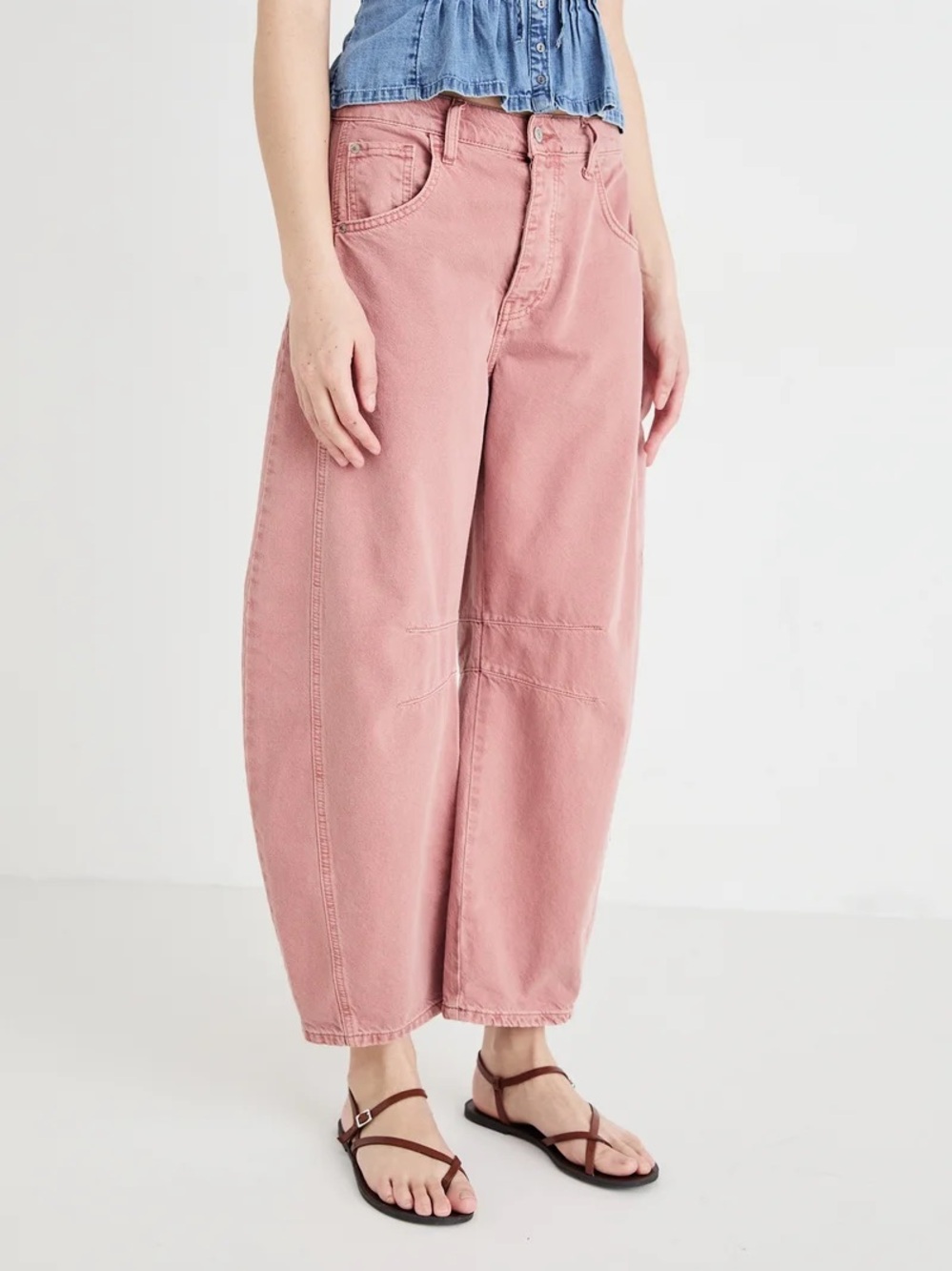 Free people Barrel jeans (used)